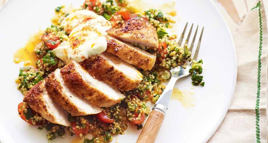 Chicken and Rice Meal with High Protein