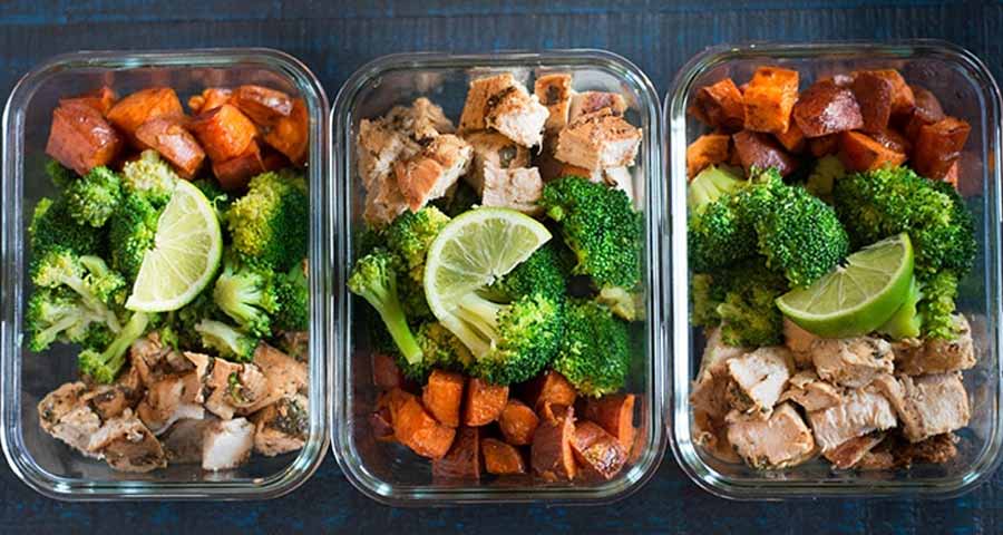 Meal preparation of a monotonous diet