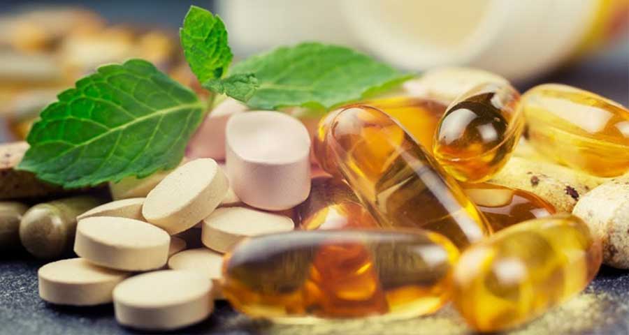 Fat loss supplements on a table